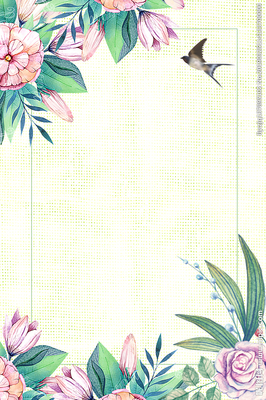 花卉背景设计图__海报设计_广告设计_设计图库